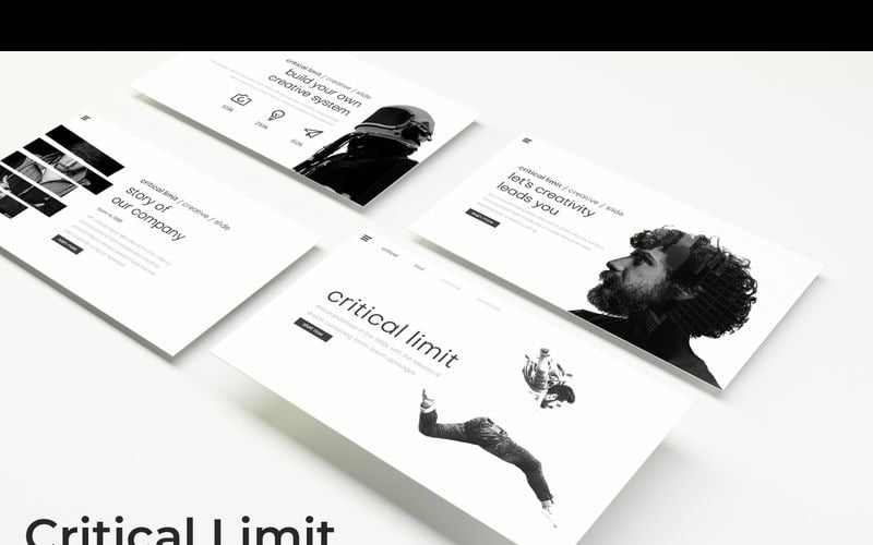 critical limit powerpoint template original