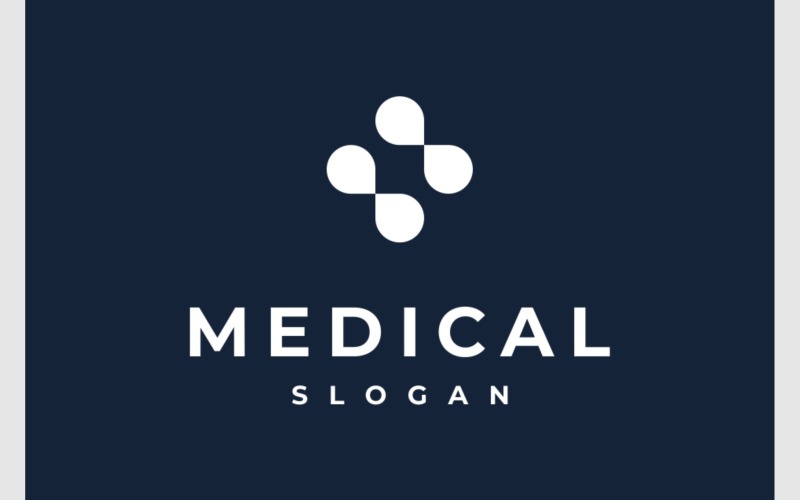 cross medical abstract simple logo original