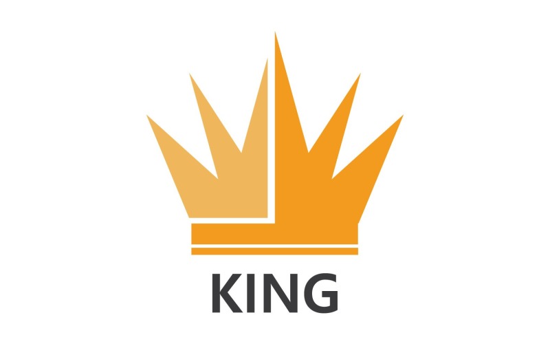 crown logo template vector icon v original