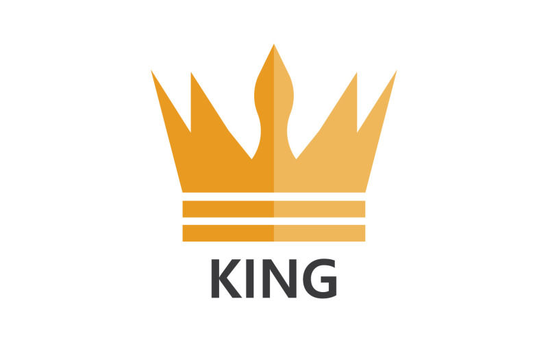 crown logo template vector icon v original