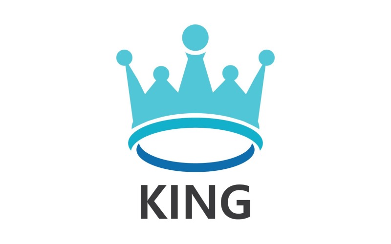 crown logo template vector icon v original
