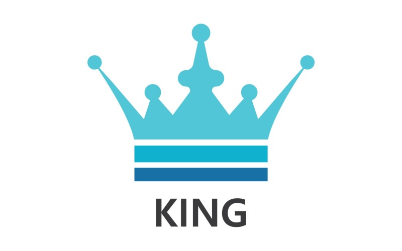crown logo template vector icon v original
