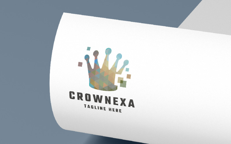 crownexa pro logo template original