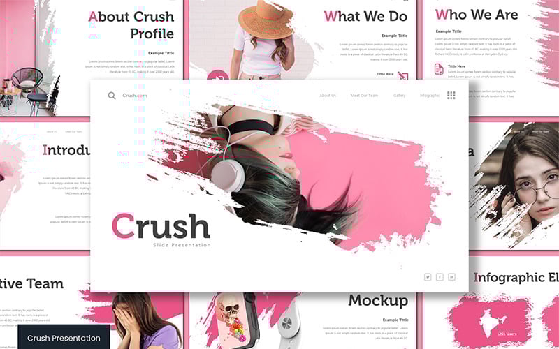crush powerpoint template original