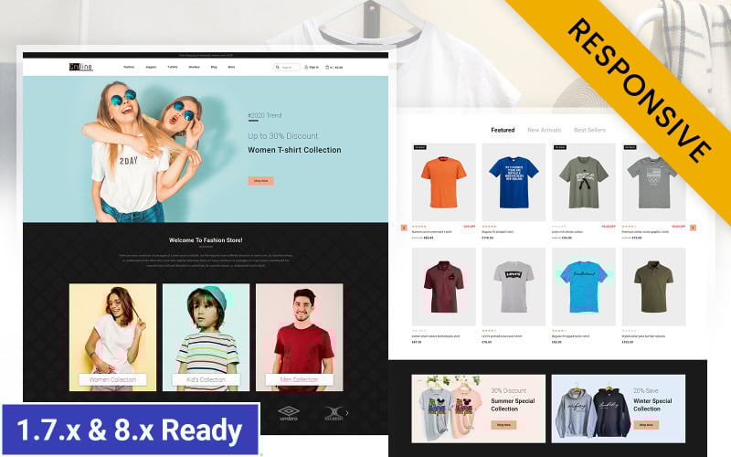 cryline tshirts store prestashop responsive theme original