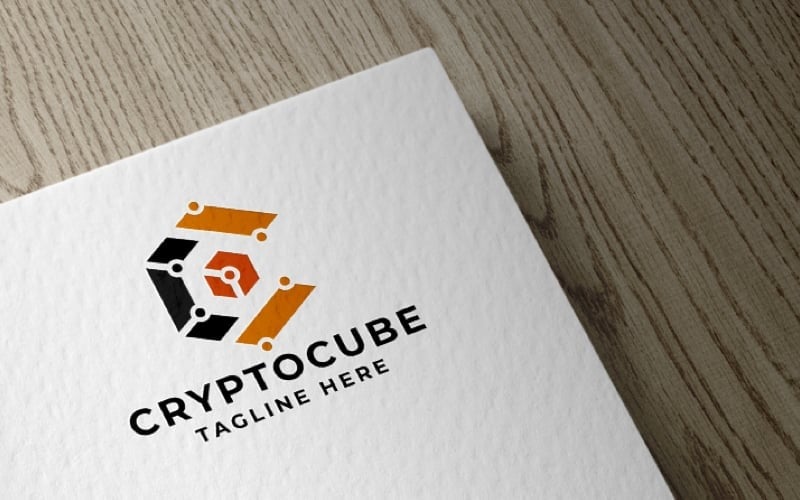 crypto c letter logo pro template original