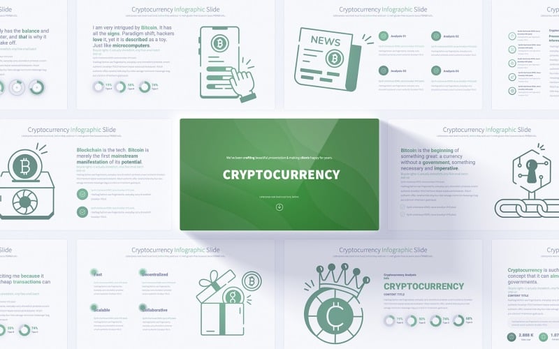 cryptocurrency powerpoint presentation slides original