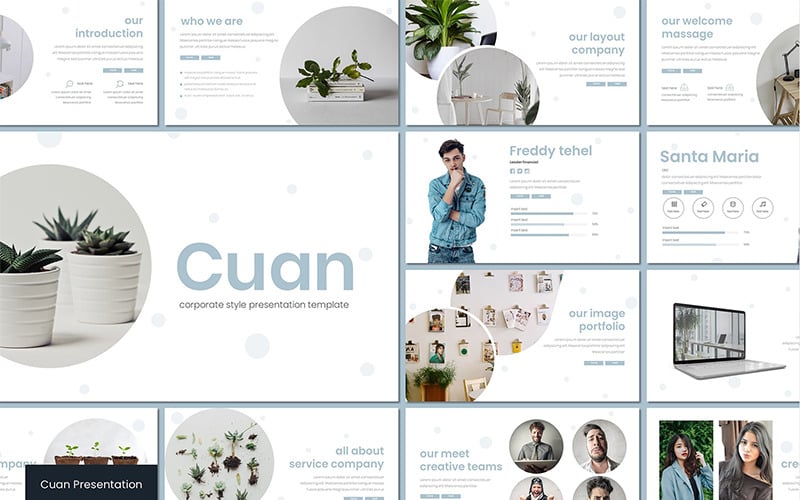 cuan powerpoint template original