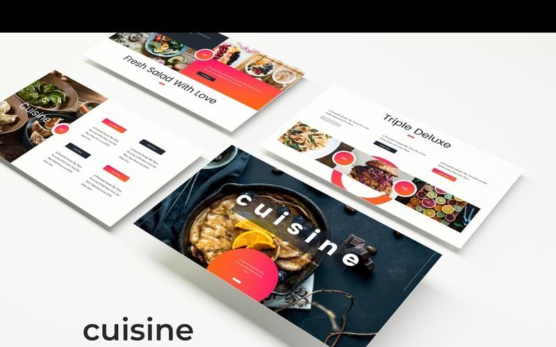 cuisine powerpoint template original