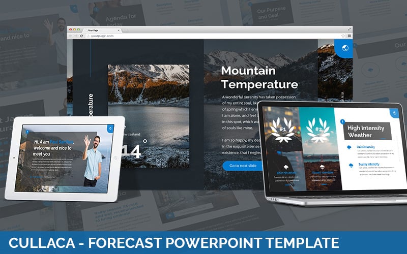 cullaca forecast powerpoint template original