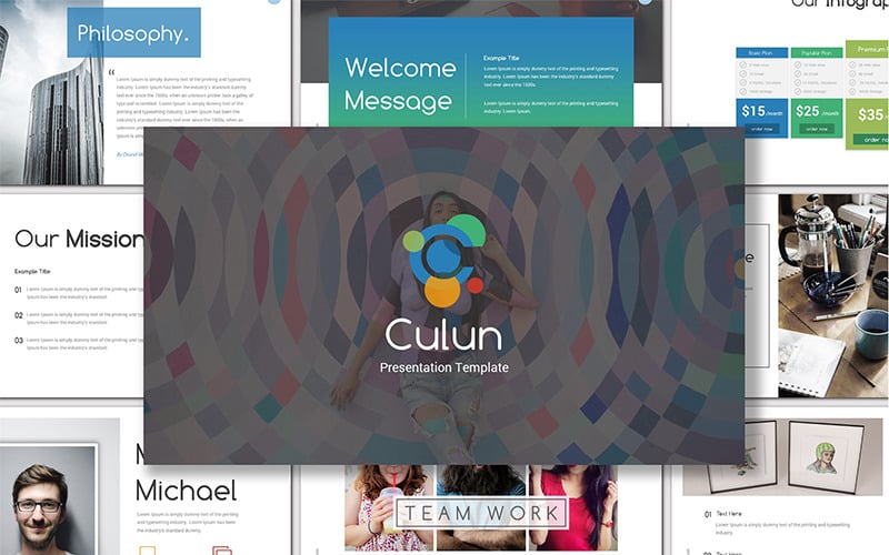 culun powerpoint template original