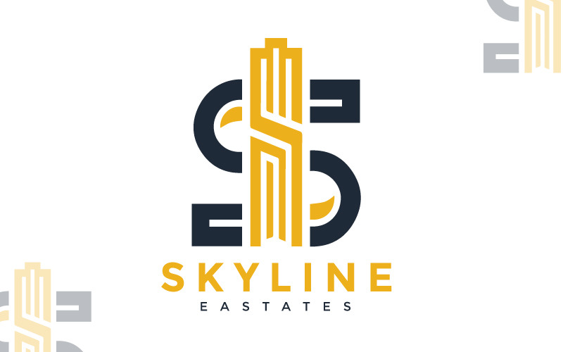 customizable s letter real estate logo design original
