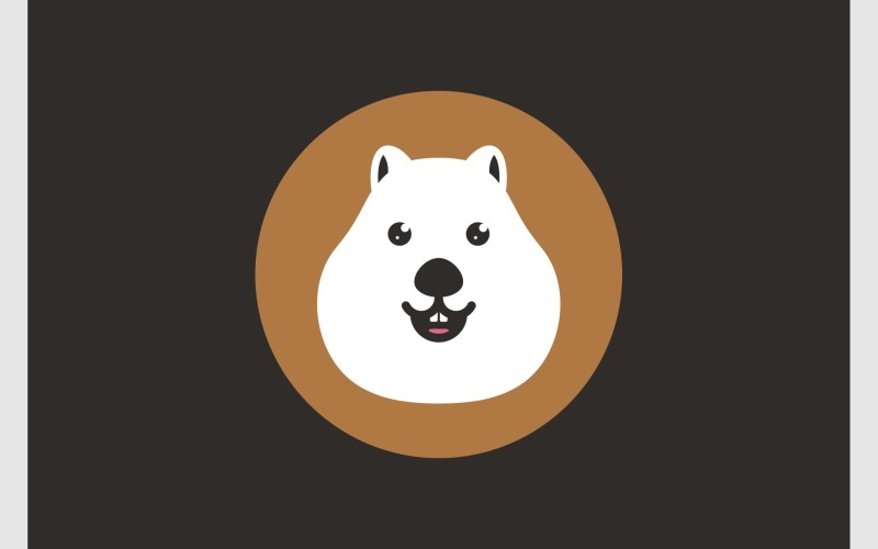 cute quokka cartoon illustration original