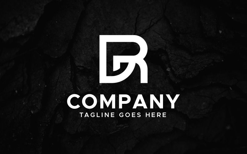d g r letter mark logo design template original