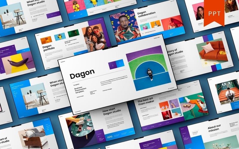 dagon business powerpoint template original