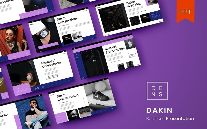 dakin business powerpoint template original