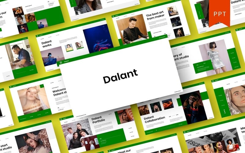 dalant business powerpoint template original