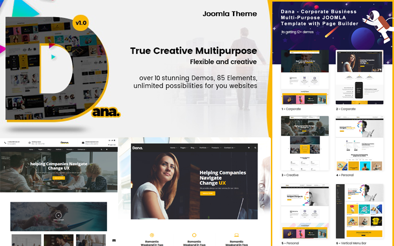 dana corporate business joomla template original