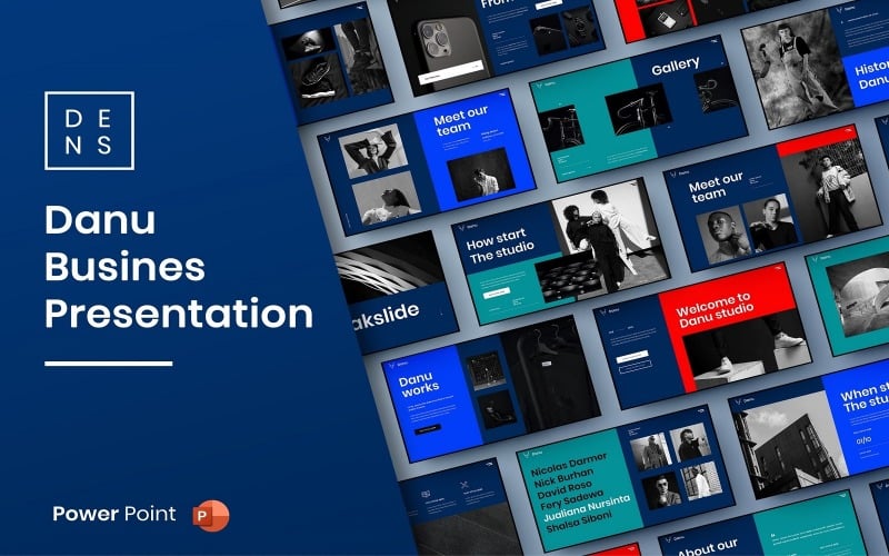 danu business powerpoint template original