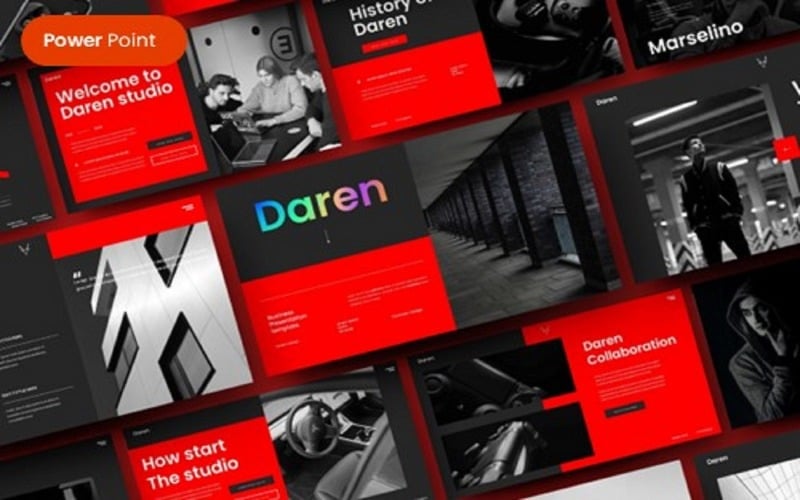 daren business powerpoint template original