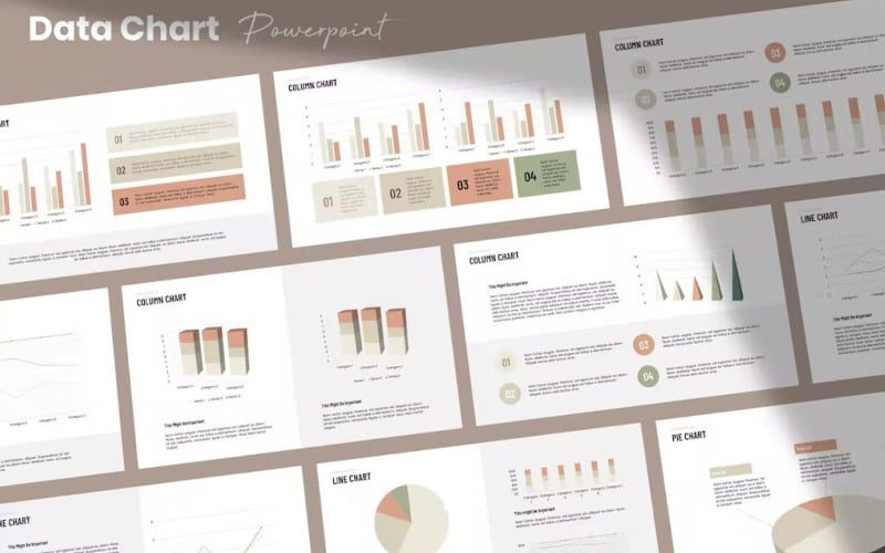 data cart kit template powerpoint original