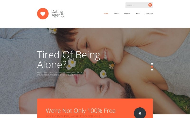 dating agency joomla template original