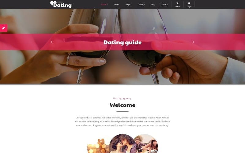 dating joomla template original