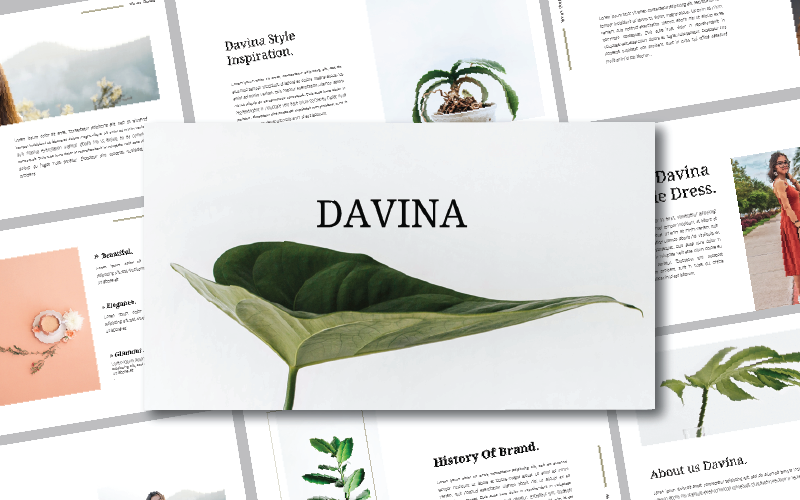 davina ppt powerpoint template original