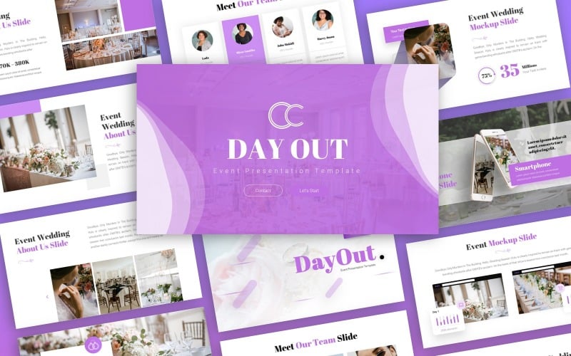 dayout event multipurpose powerpoint template original