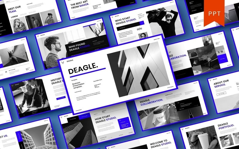 deagle powerpoint template original