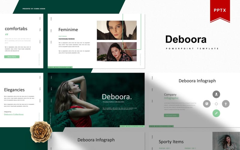 deboora powerpoint template original