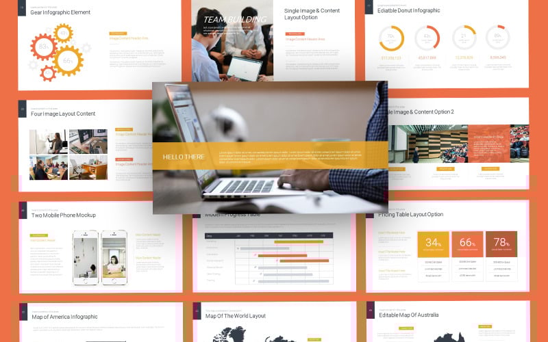 decker modern business powerpoint template original