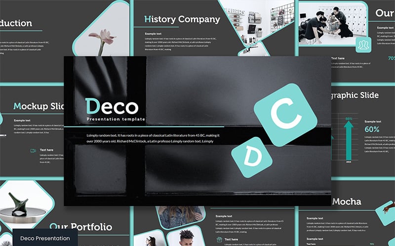 deco powerpoint template original