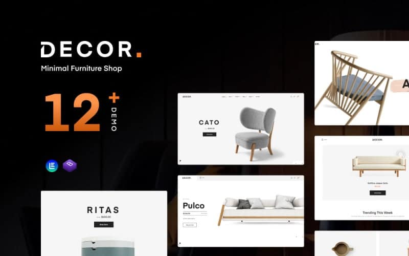 decor elementor prestashop theme original