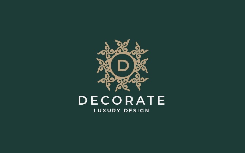 decorate later d pro logo template original