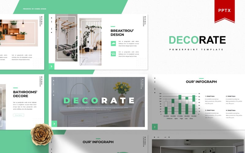 decorate powerpoint template original