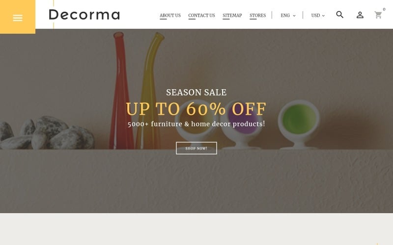 decorma furniture responsive prestashop theme original