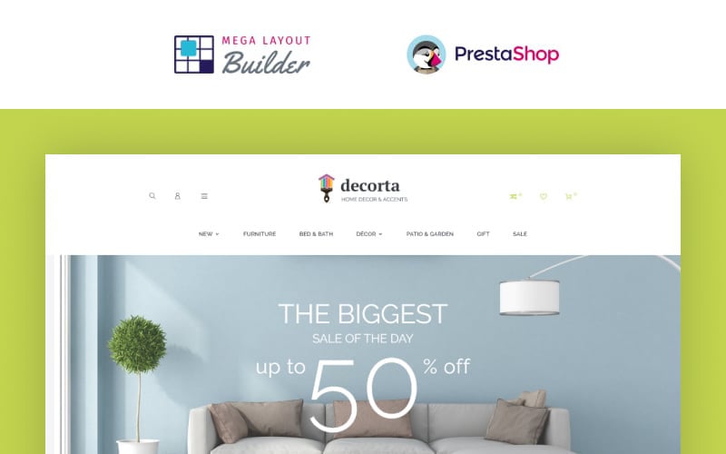 decorta furniture store prestashop theme original