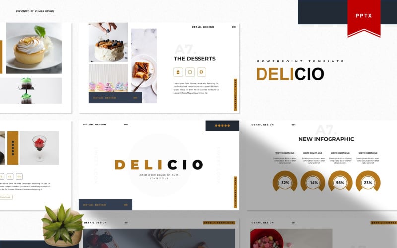 delicio powerpoint template original