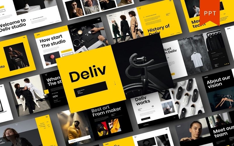 deliv business powerpoint template original