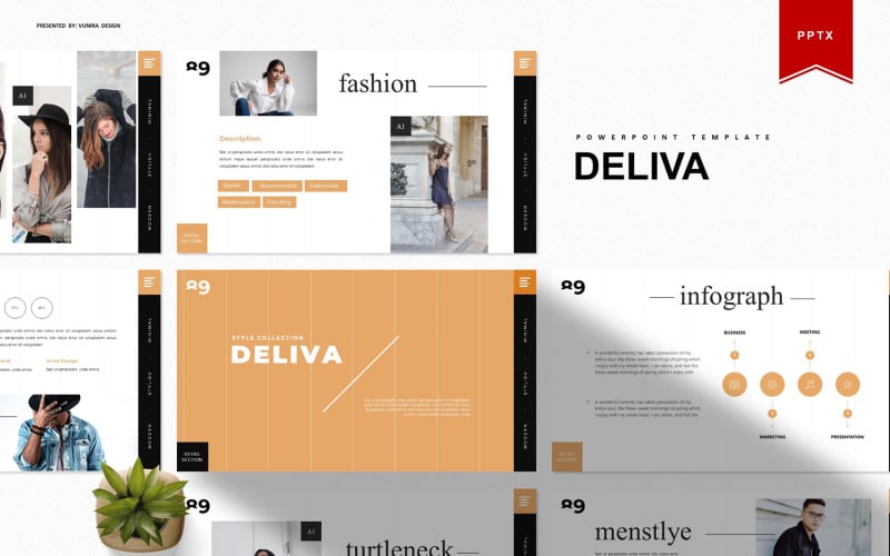 deliva powerpoint template original