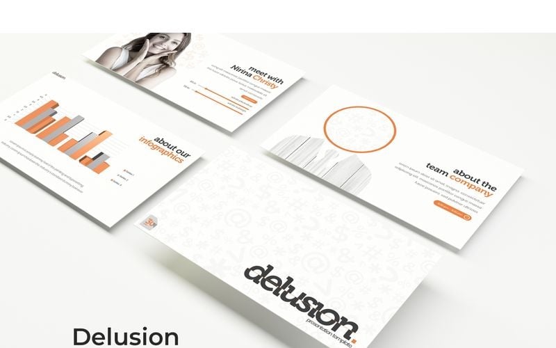 delusion powerpoint template original