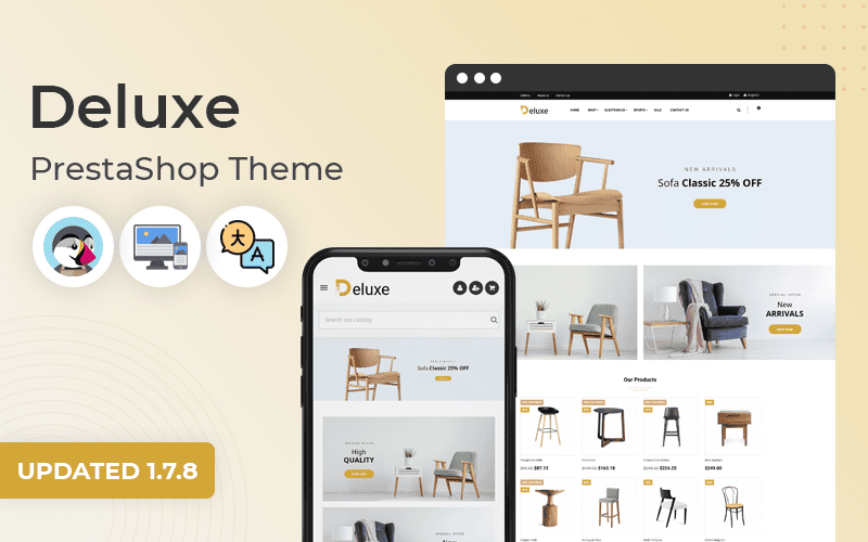 deluxe multipurpose responsive prestashop theme original