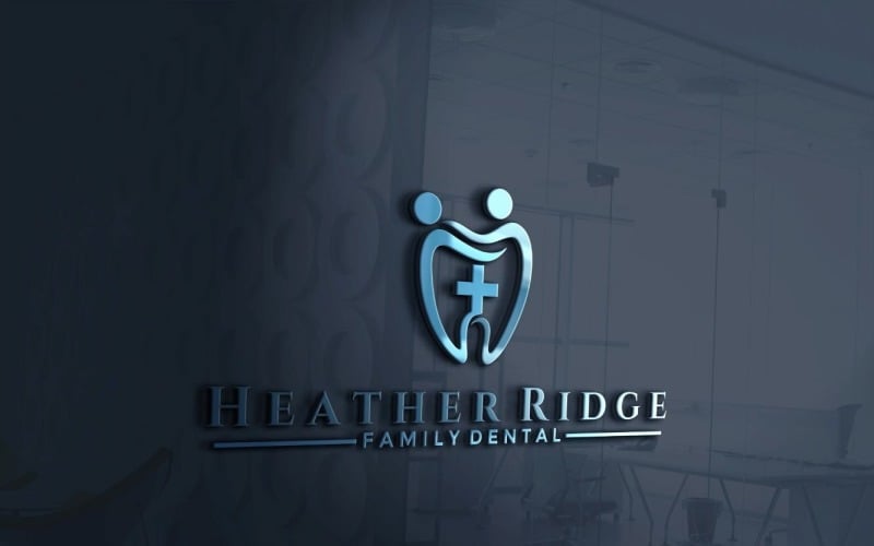 dental clinic premium logo template original
