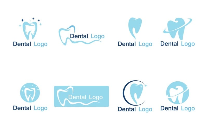 dental logo template vector illustration icon design v original