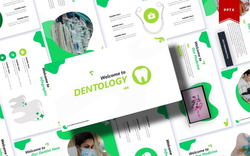 dentology powerpoint template original