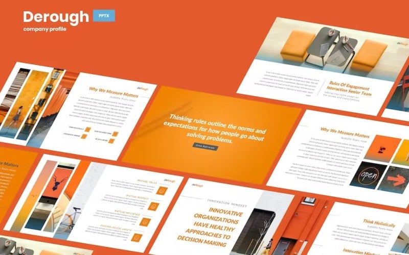 derough powerpoint template original
