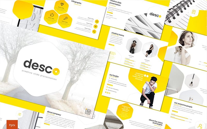 desco powerpoint template original