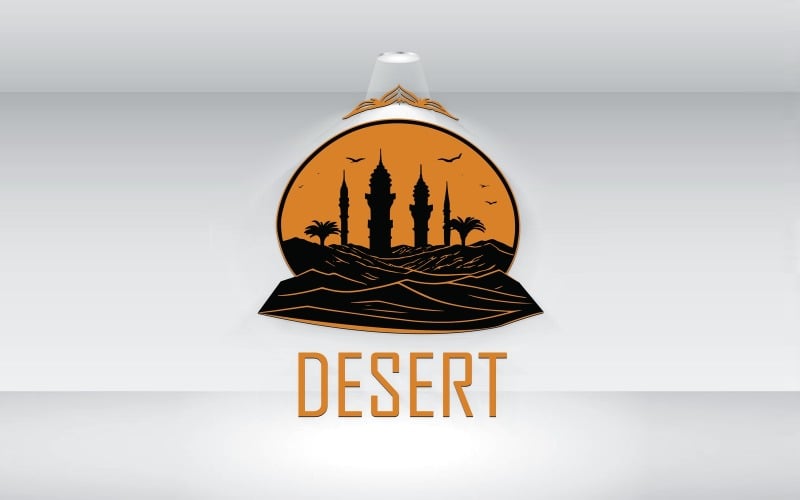 desert sands logo vector file template original