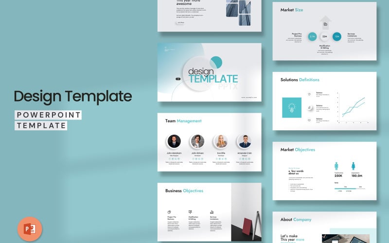 design template presentation template original